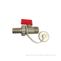 Brass ball valve with Chain